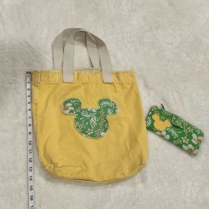 Disney tote bag with wallet